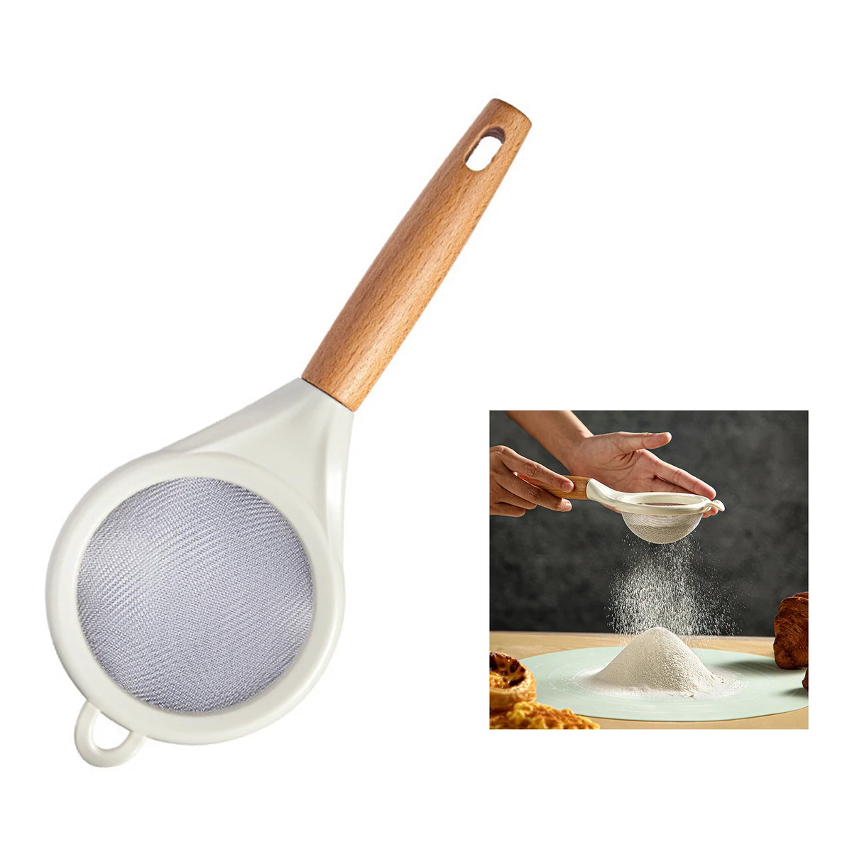 Small Stainless Steel Mesh Strainer 1