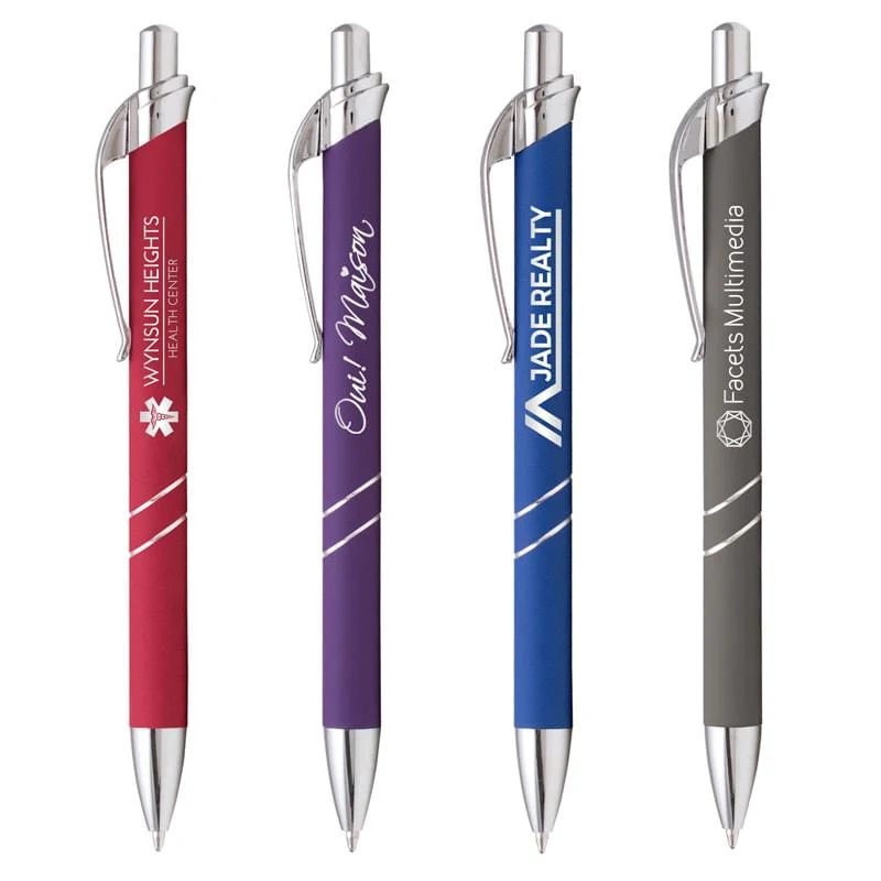 Ovalesque Softy - Laser Engraved Metal Pen 1