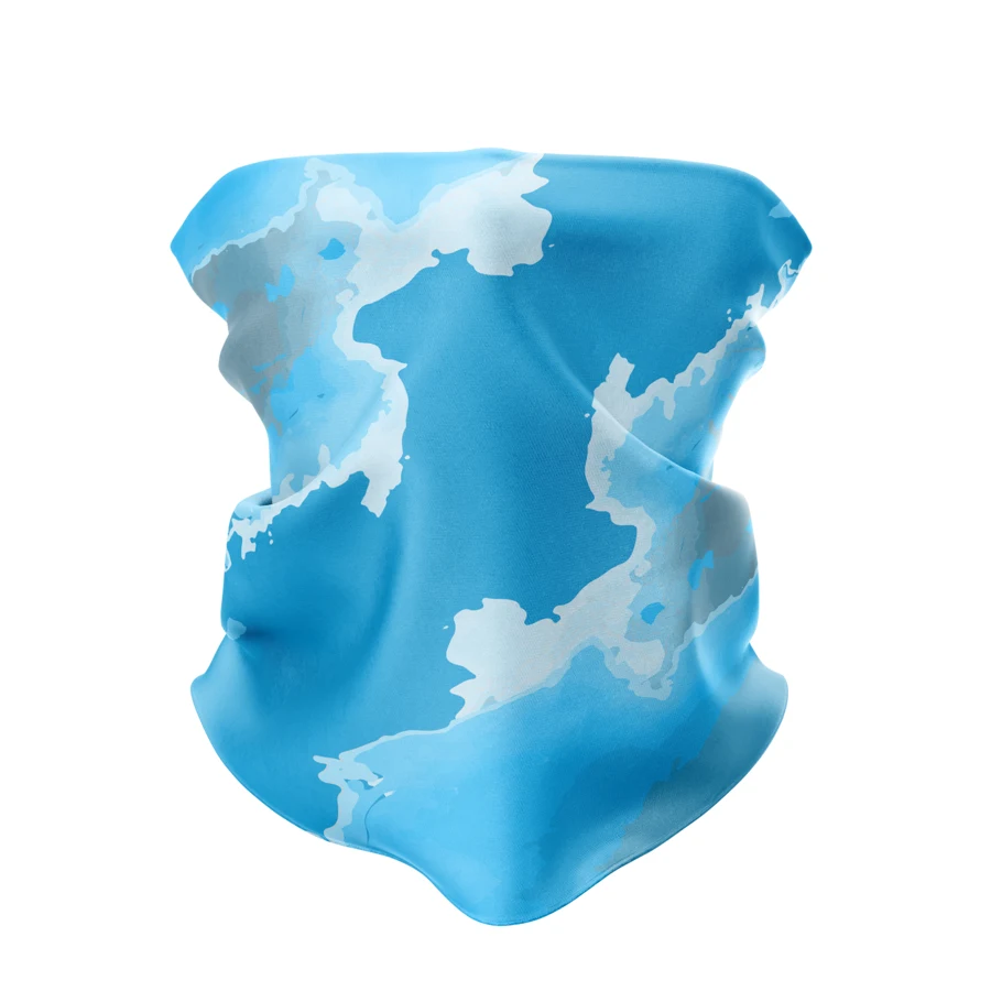 Seamless Sublimation Neck Gaiter - UPF PolySpandex 1