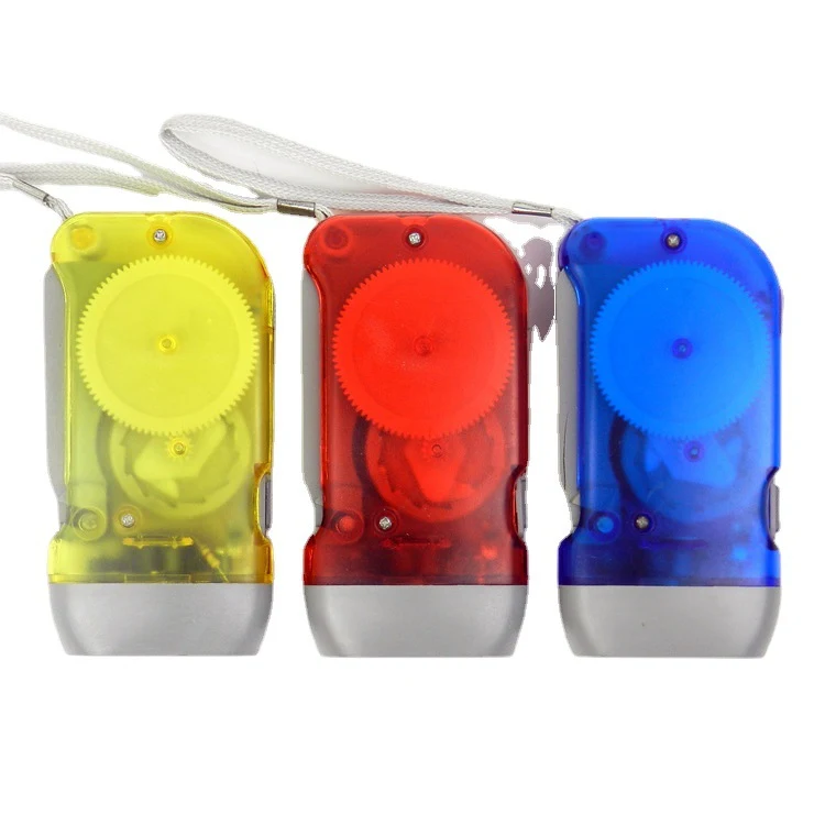 Hand Pressing Flashlight 1