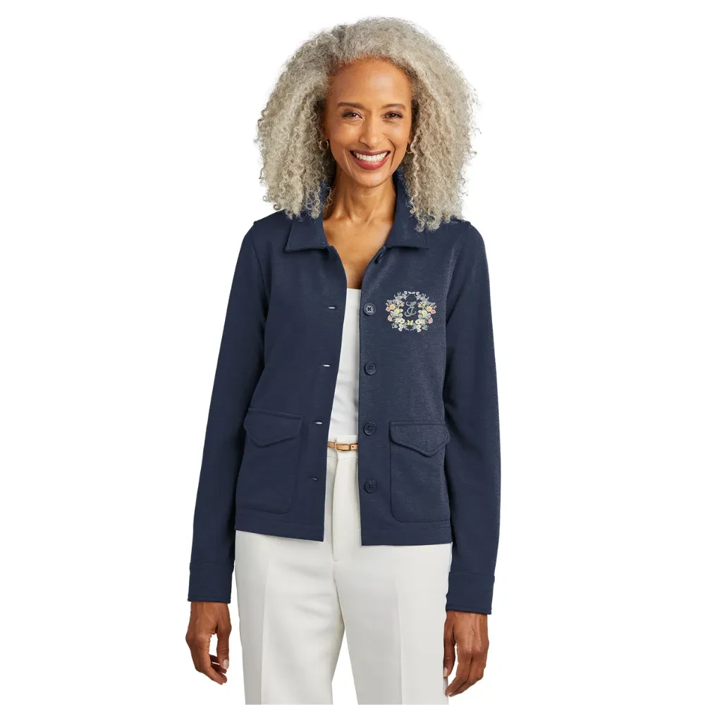 Brooks Brothers(R) Women's Mid-Layer Stretch Button Jacket 1