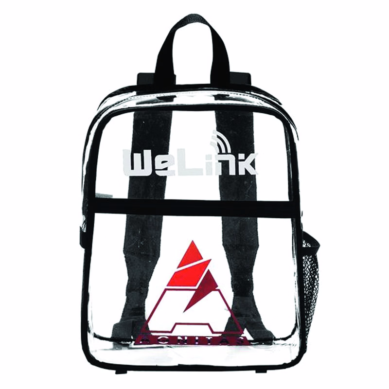 Transparent Traveling Messenger Tote Bag.