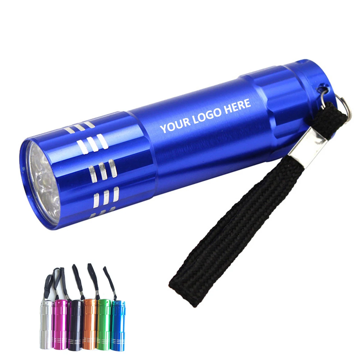 Aluminum Flashlight with Stra 1
