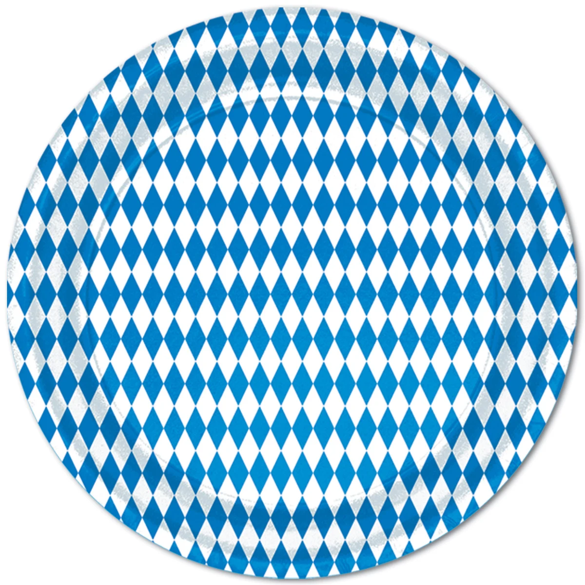 Oktoberfest Blue & White Plates 1