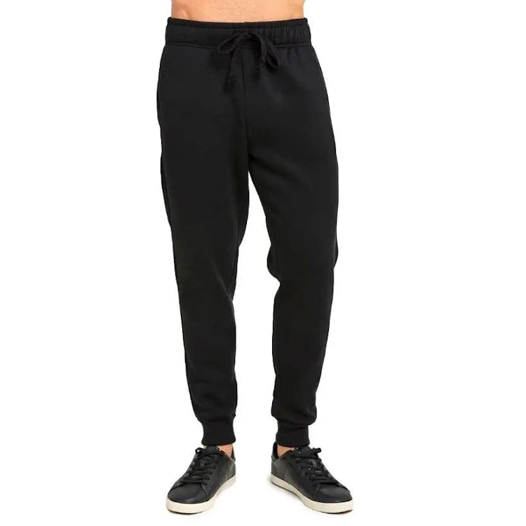 Men's Fleece Jogger Sweatpants Black 2X 1