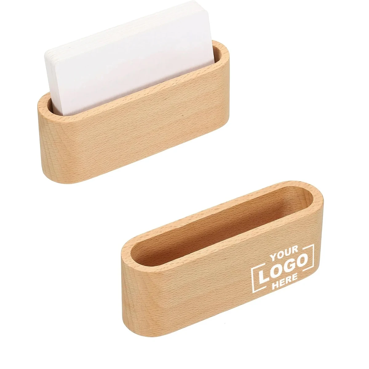 Business Wooden Business Card Box 1