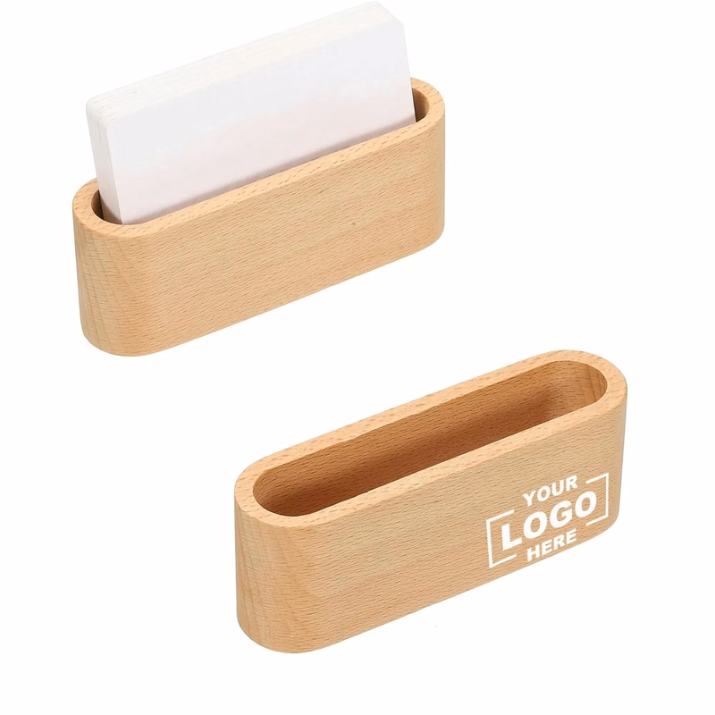 Business Wooden Business Card Box