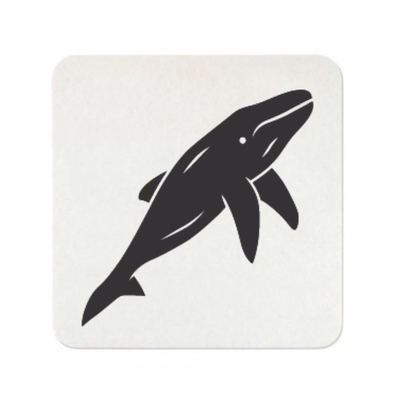 3.5" x 3.5" Printed Paper Coasters 60pt