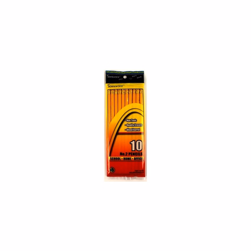 #2 Pencils Unsharpened 10ct