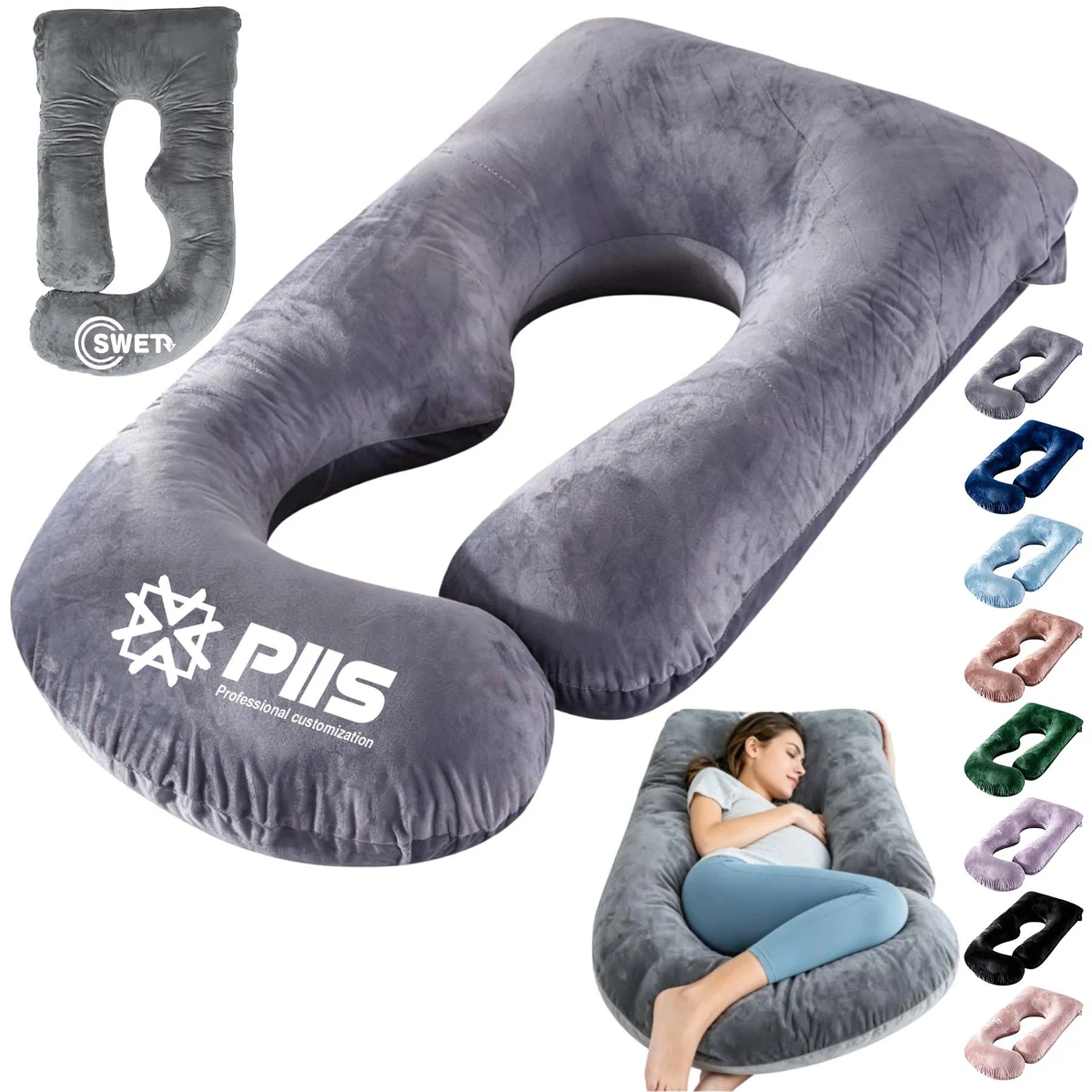 U-Shape Full Body Pregnancy Sleeping Pillow 1
