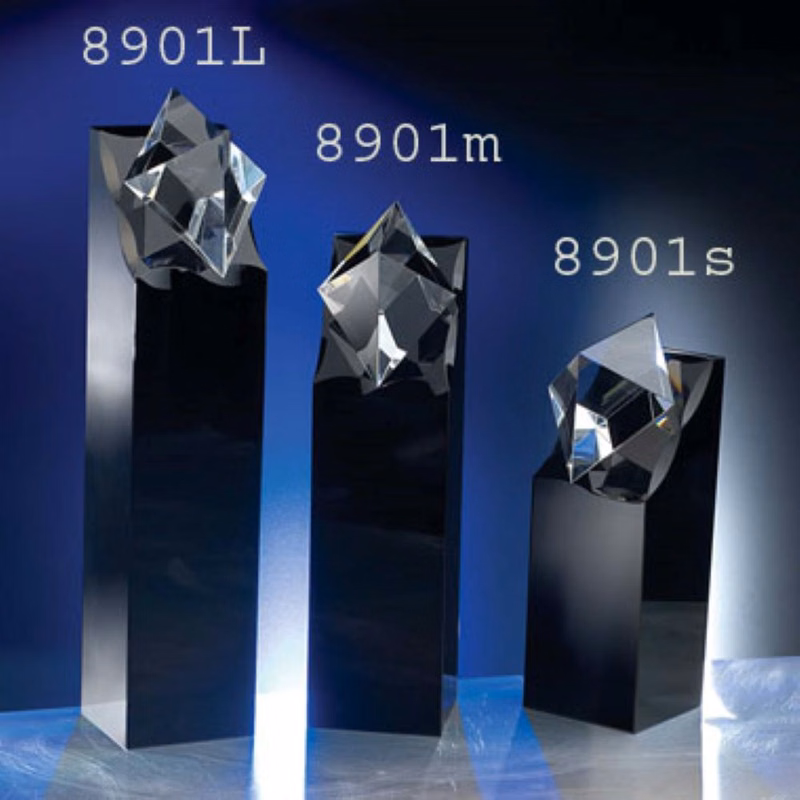 DIAMOND IN THE ROUGH OPTIC CRYSTAL AWARD - MEDIUM