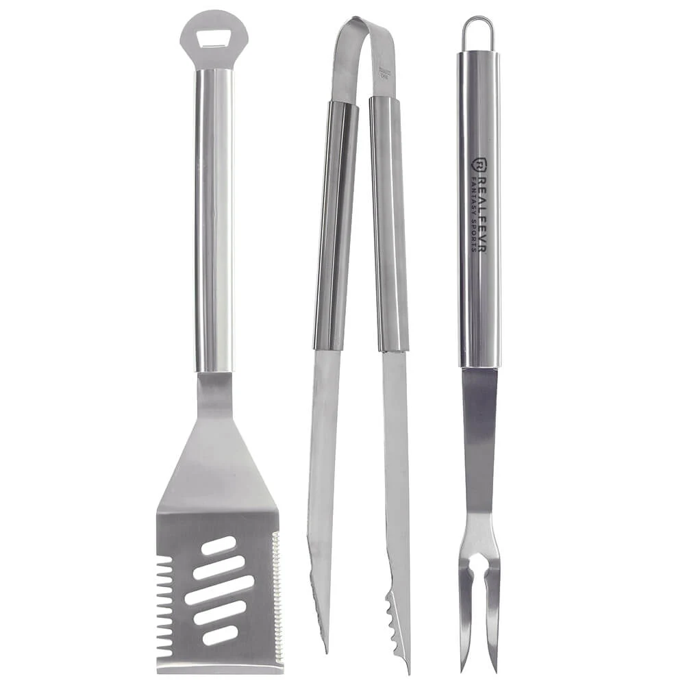 MR. BAR-B-Q 3 Piece Stainless Steel Tool Set 1