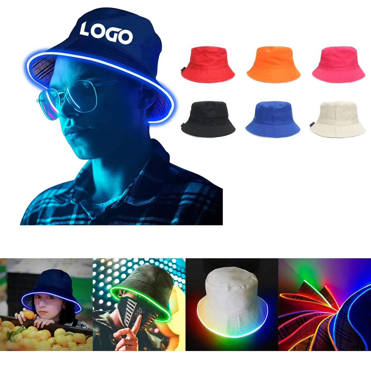 Original Light Up Bucket Hat 1