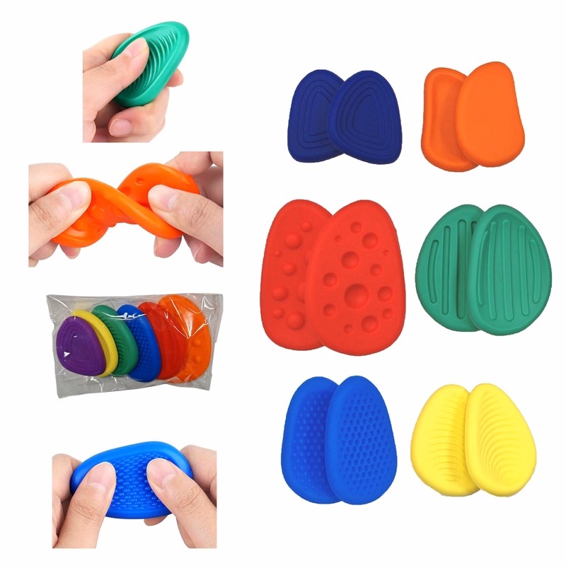 Silicone Textured Stress Relief Toys