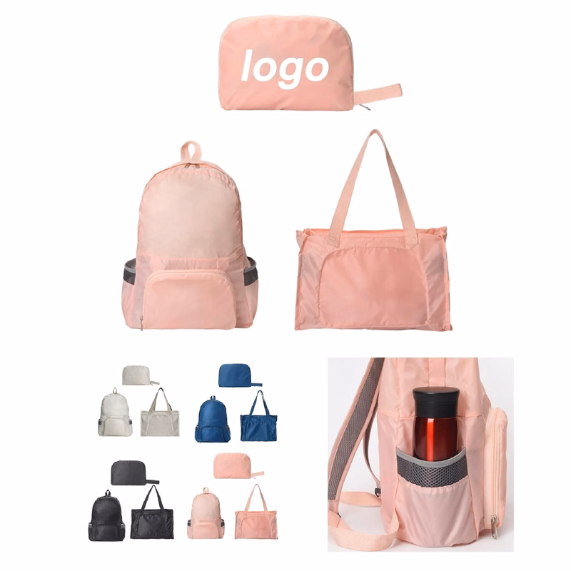 Multi-Functional Foldable Travel Handbag Backpack