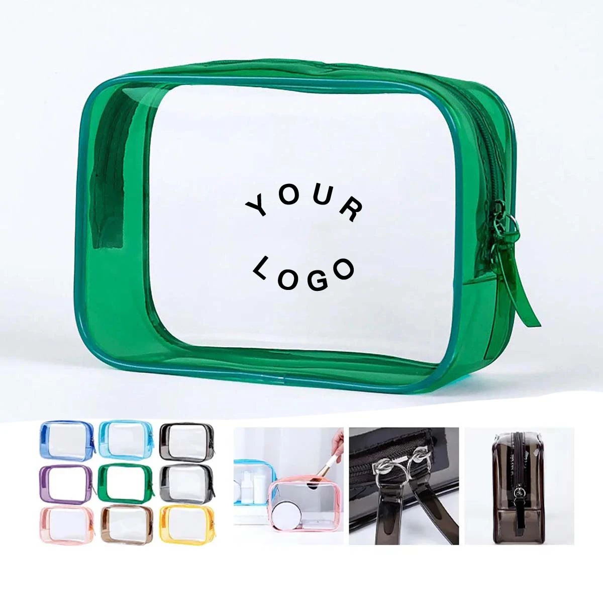 Portable Clear Toiletry Case for Everyday Use 1