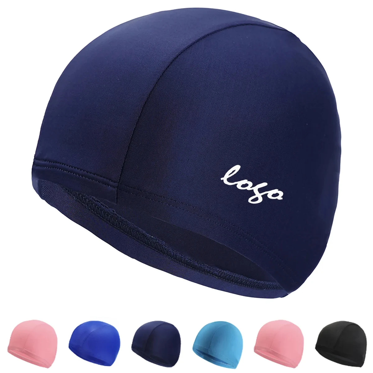 Solid Color Swimming Caps 1