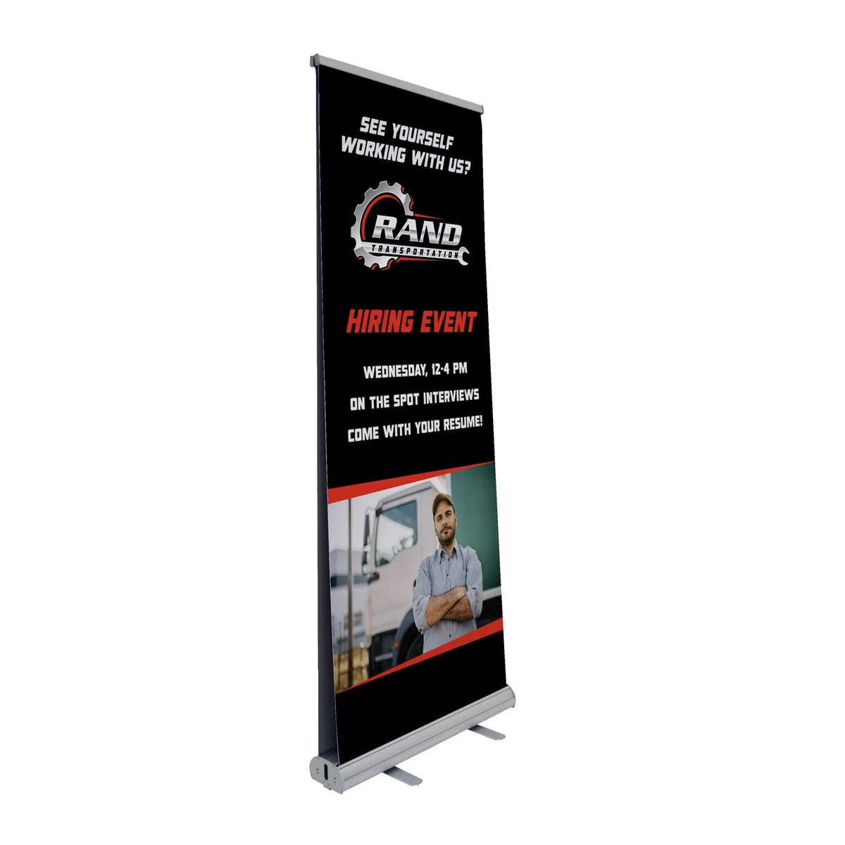 31.5" Dual Retractor Kit (No-Curl Opaque Media) 1