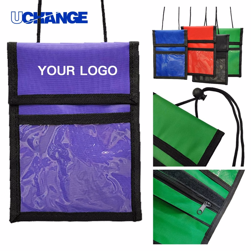 Oxford Lanyard ID Wallet Organizer Adjustable