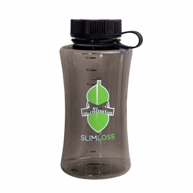 34 oz. Cincher Plastic Sports Bottle (1 Color Imprint)