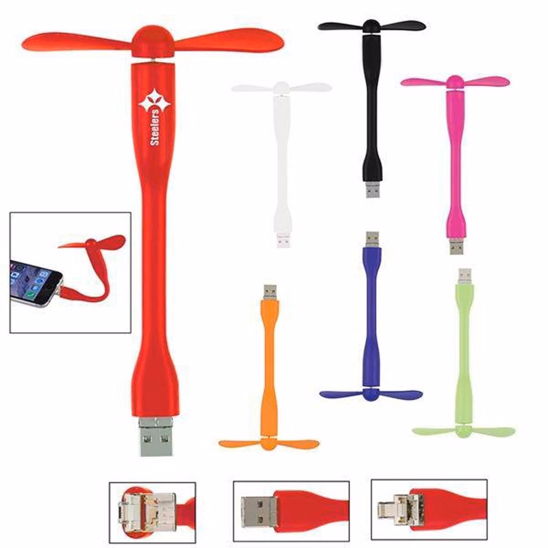 Flexible Plastic Fan with Usb Cable