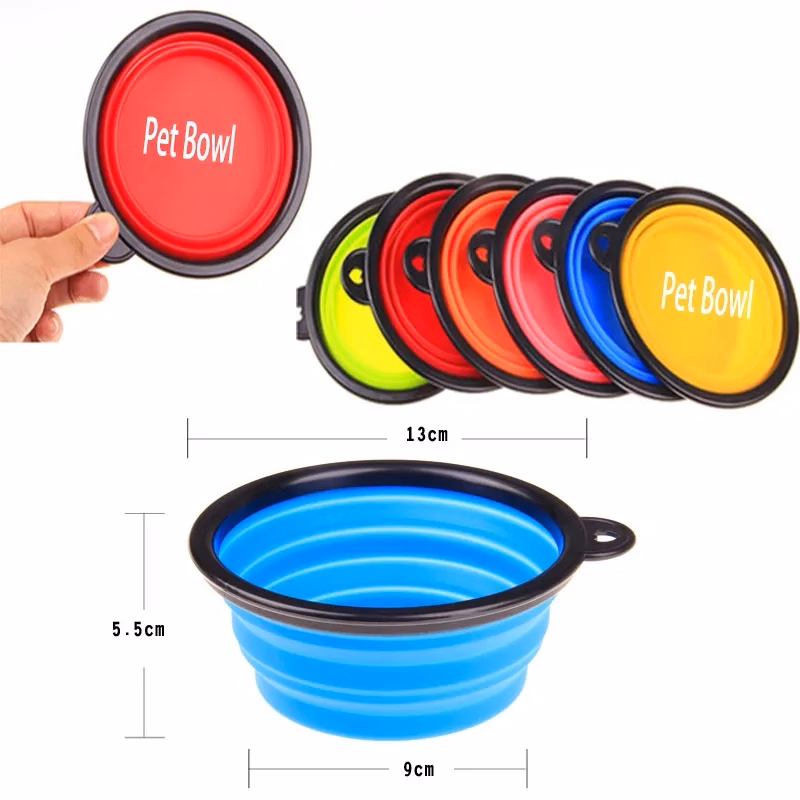 Collapsible Silicone Pet Bowl