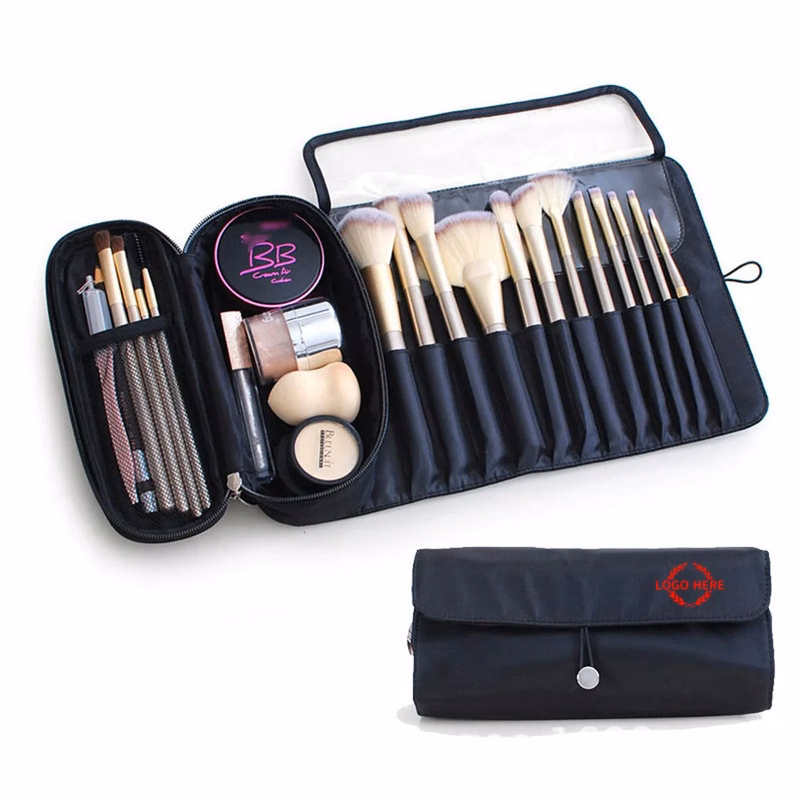 Portable Makeup Brush Storage Bag