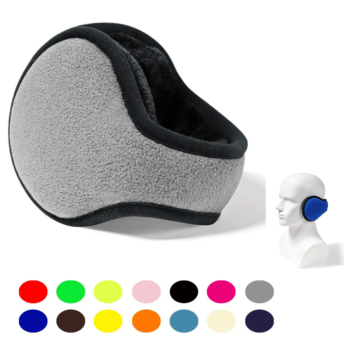 Rocking Fleece Unisex Ear Muffs with Custom Logo 1