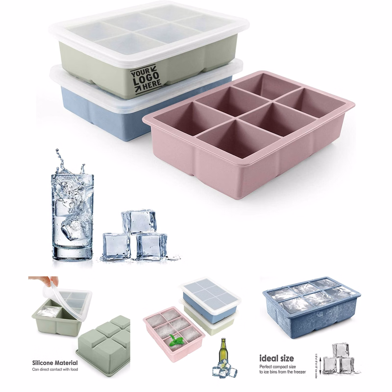 Large Size Silicone Ice Cube Molds