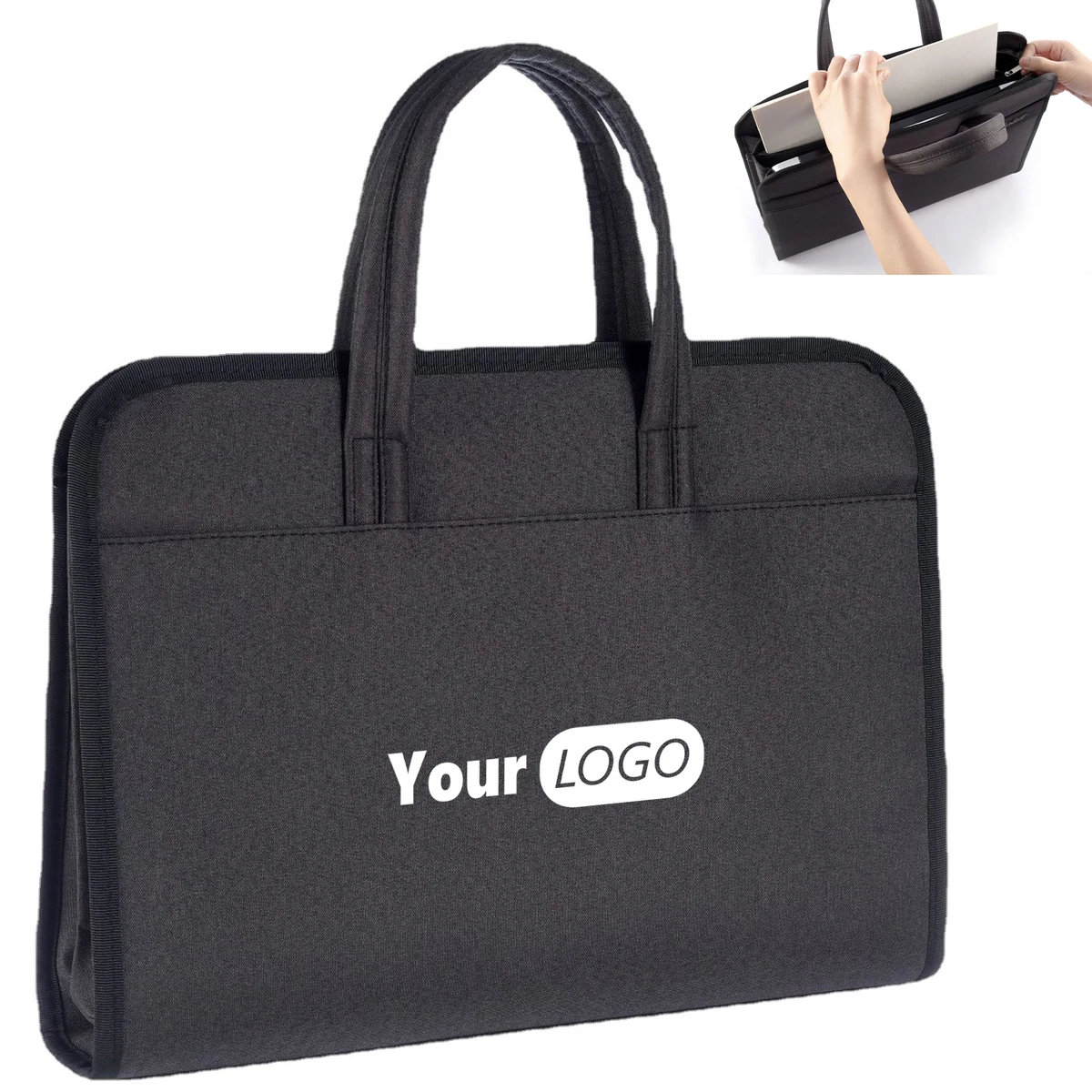 Oxford Large capacity business commuter computer bag 1