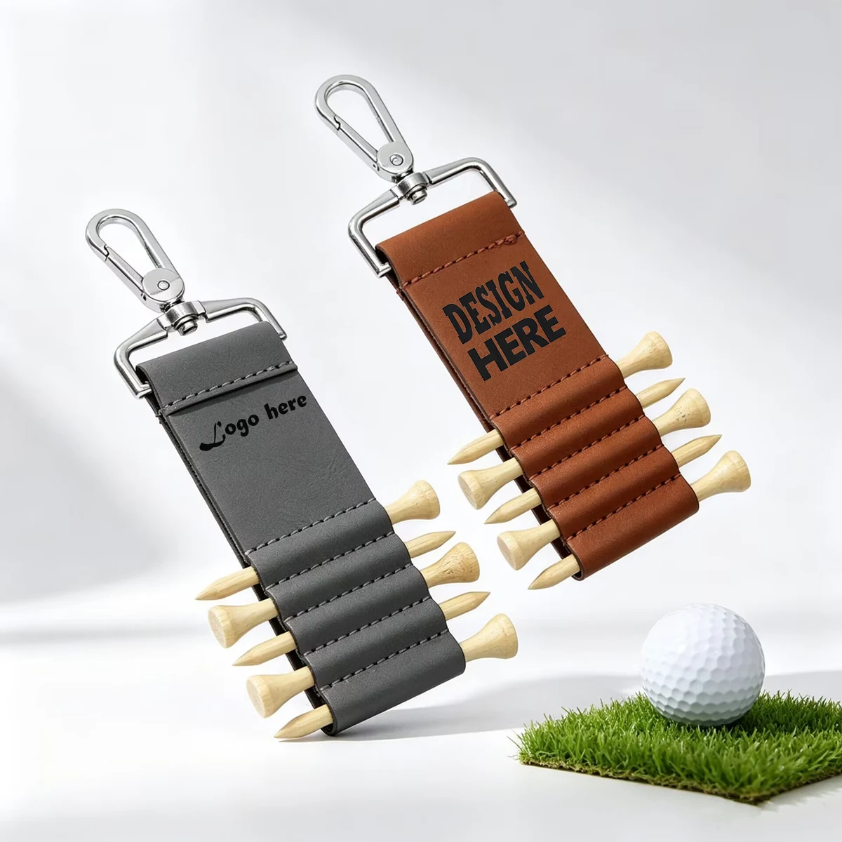 Portable Golf Tee Storage Holder Pouch 1