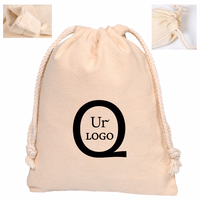 Cotton Drawstring Canvas Bag