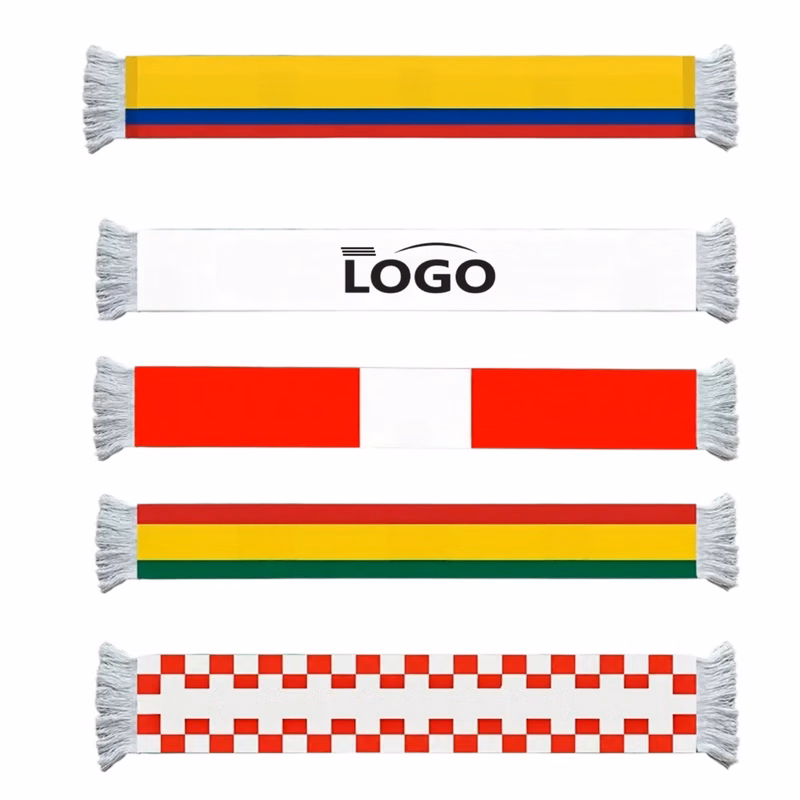 Double Sided Printed Sports Event Scarf