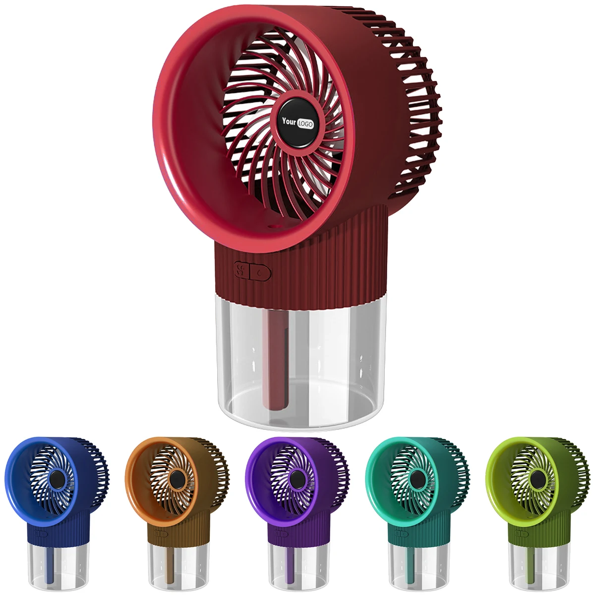 Plastic Personalized 2-in-1 Fan Humidifier 1