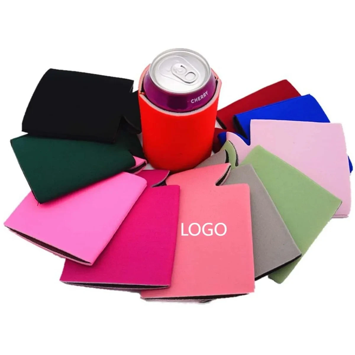 12 Oz Stubby Neoprene Can Cooler 1