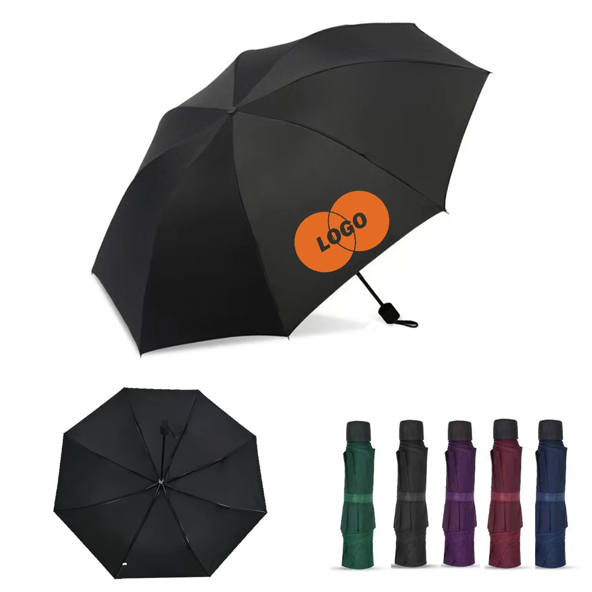 Windproof Travel Rain Umbrella 1