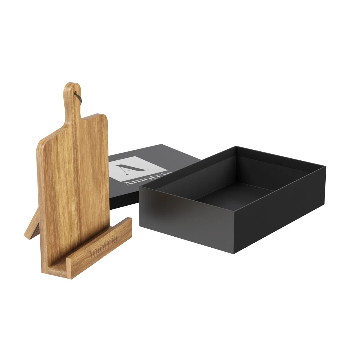 Ramsay Acacia Wood Cookbook Holder 1