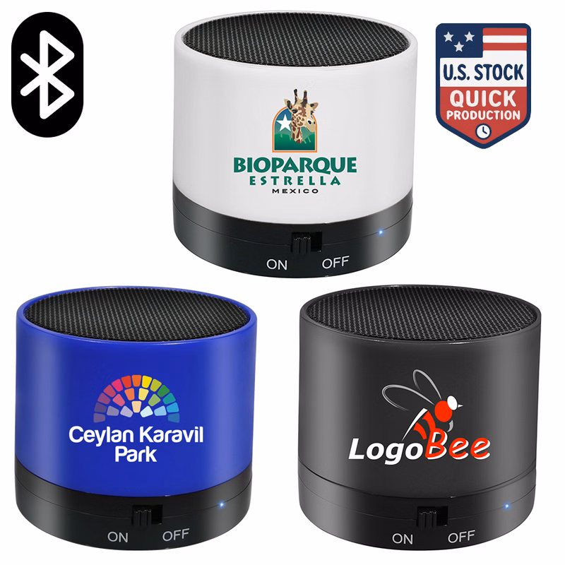 SonicWave Cylindrical Bluetooth Speaker – Rich Audio & Bass, Available in 4 Colors