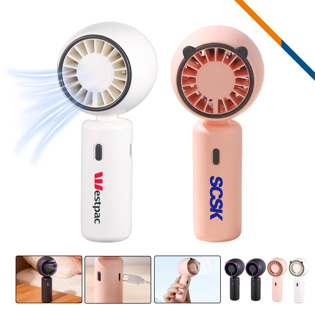 AirGust Portable Turbo Handheld Fan 1