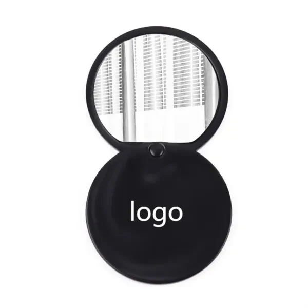 Custom 2.76 Inch Compact Makeup Mirror — Portable Beauty Touchup Accessory 1