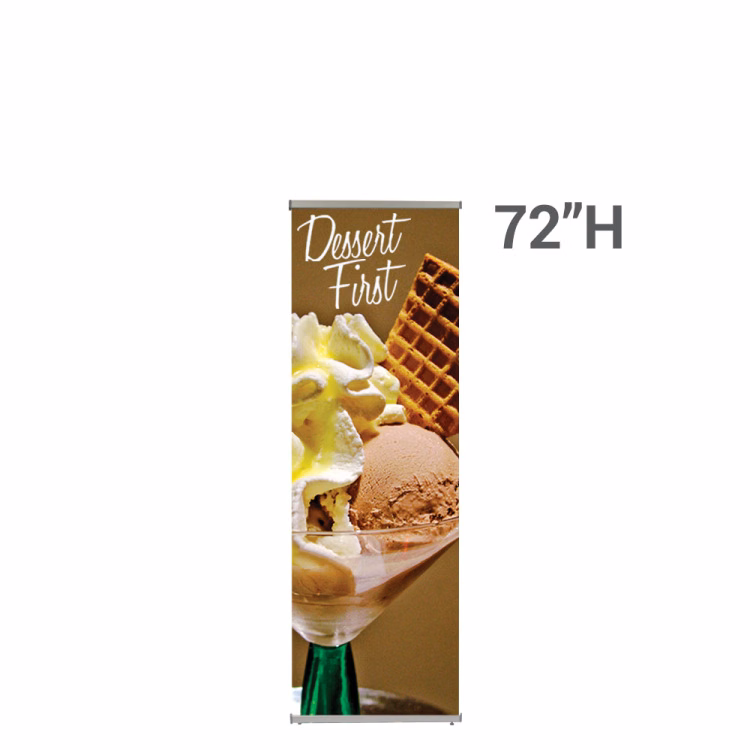 L Banner Stand 24in base