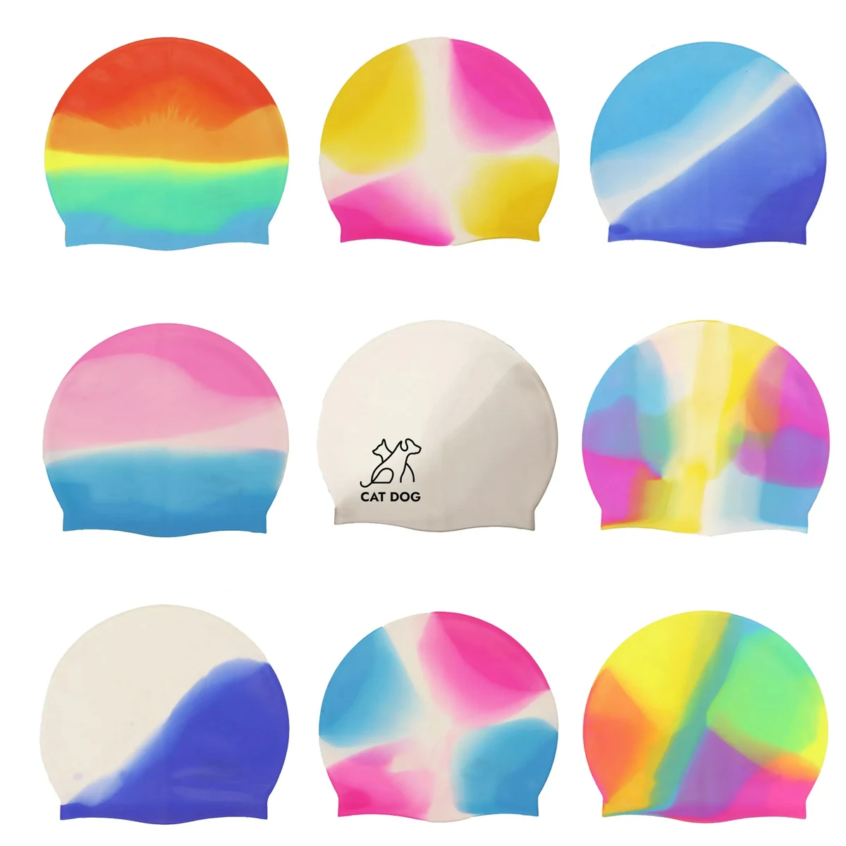 Colorful Waterproof Silicone Bathing 1