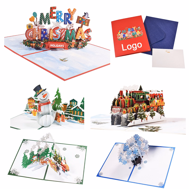 Creative 3D Christmas Greeting Card