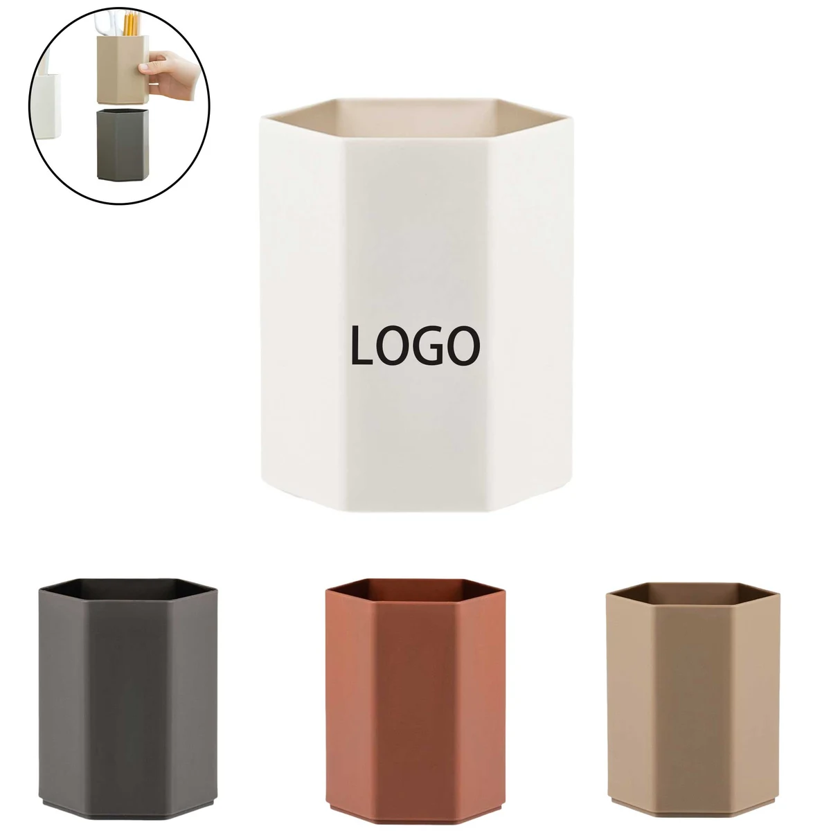 Desktop Pencil Holder Stationery Organizer 1