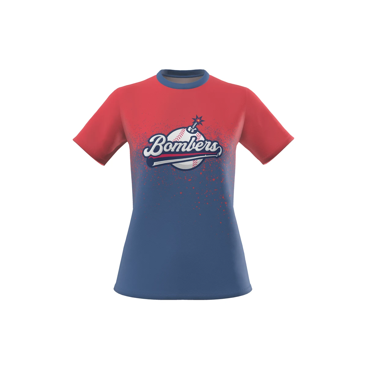 Women's Blitz Short Sleeve Crew Neck T-Shirt - Dynalite 1