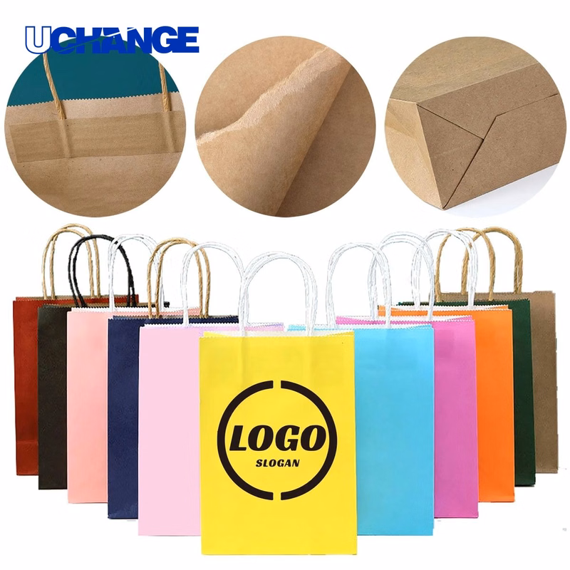 Custom Paper Shopping Bag Carrier