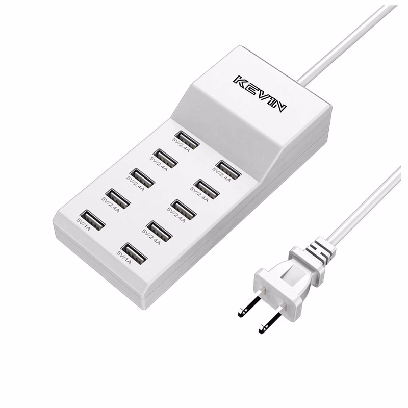 10-Ports USB Charging Station