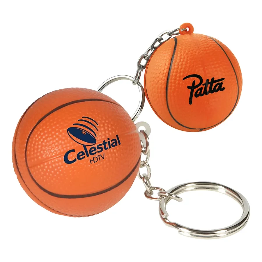 Basketball Keychain Stress Ball 1