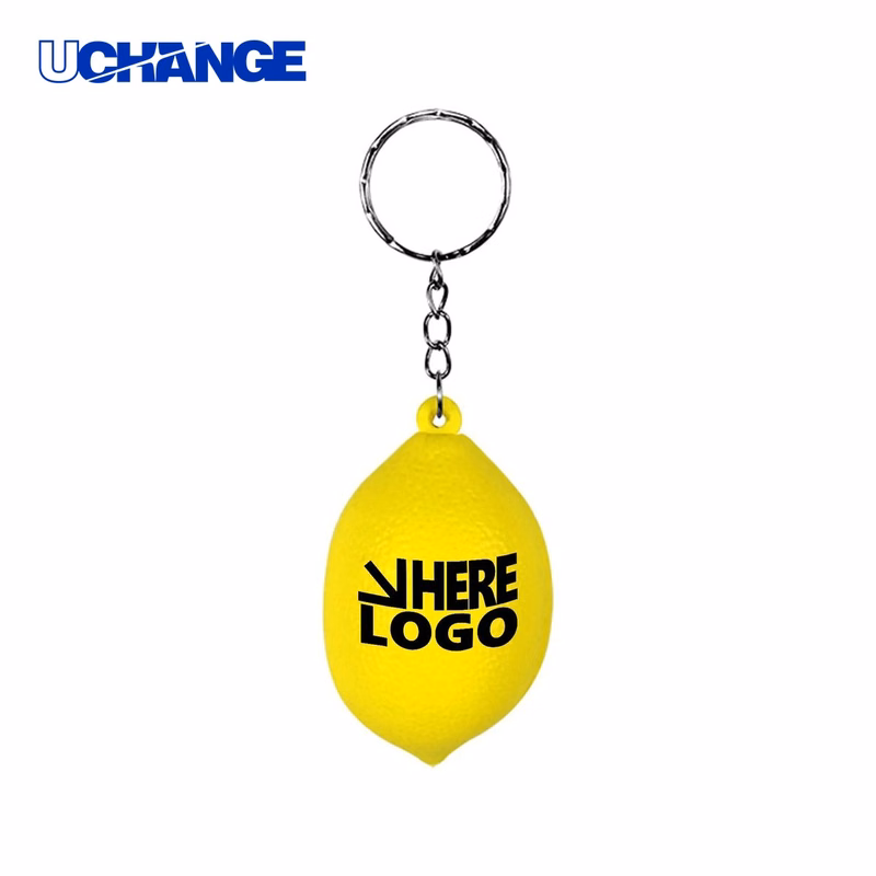 Lemon Stress Reliever Keychain