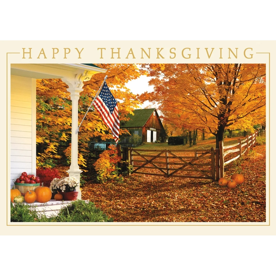 Fall Greetings Thanksgiving Cards 1